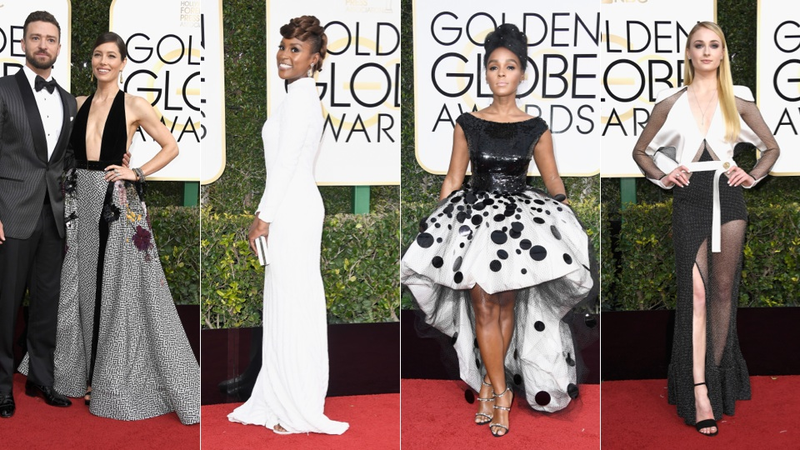 Illustration for article titled Here's Every Look from the 74th Annual Golden Globes Red Carpet. Awards Season Is Here!